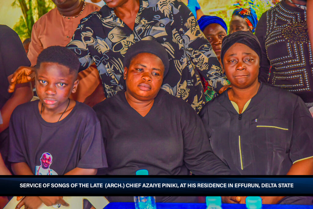 the two wives: Mrs. Piniki D. Hannah and Mrs. Piniki D. Ufuoma