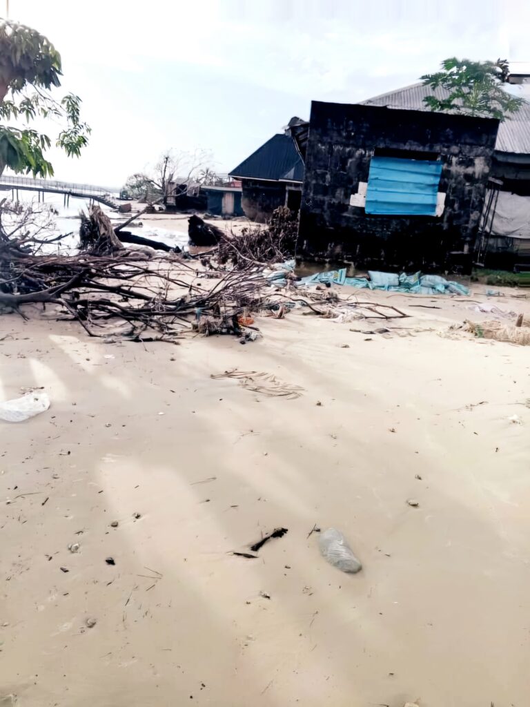 Amatu-II community sight of massive erosion