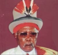 Portrait of King George Omieh, Igoni XXI, Amanyanabo of Odio-ama Kingdom